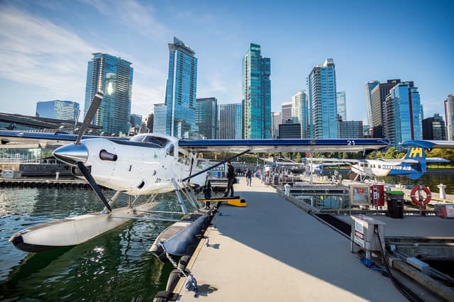 From Vancouver: One-Way Scenic Seaplane Transfer to Whistler