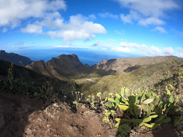 Panoramic hiking route Santiago del Teide, Masca