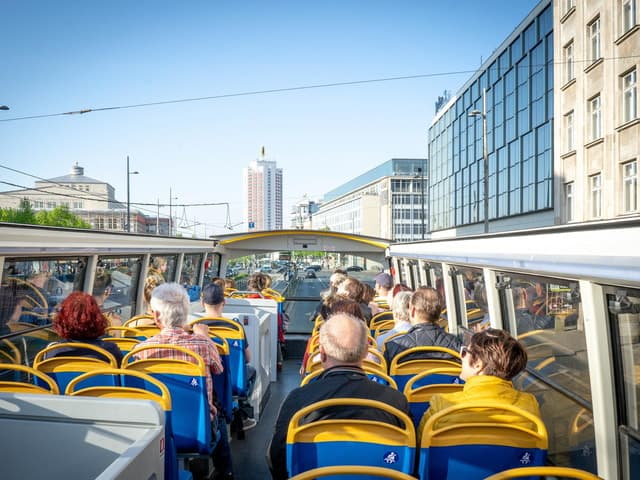Leipzig: 13-Stop Hop-on/Hop-off Bus Ticket