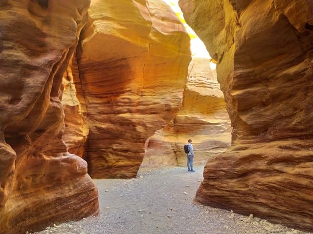 From Eilat: Red Canyon Guided Tour