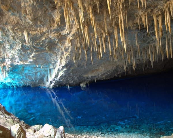 Bonito: Lago Azul Cave Tour with Intensely Blue Waters