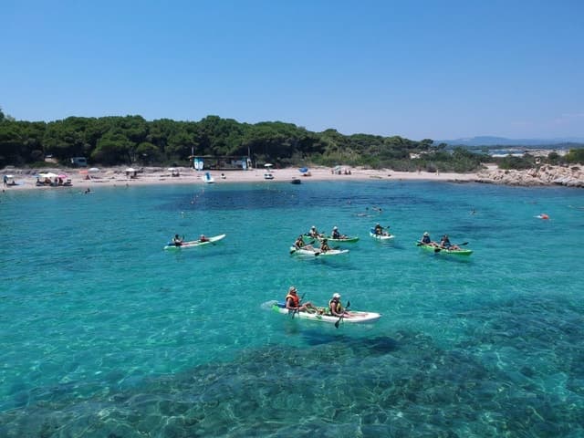 Vourvourou: Guided Half-Day Kayak Tour in Diaporos Island