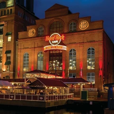Baltimore: Hard Rock Cafe Meal Among Music Memorabilia