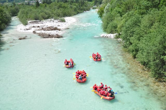 Bovec: Classic Soča River Rafting with Free Photos