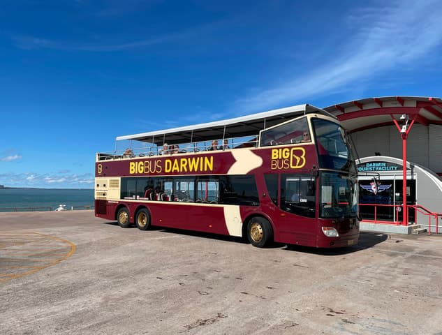 Darwin: Big Bus Open-Top Hop-on Hop-off Tour