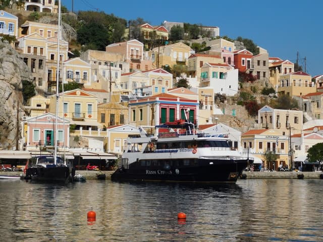 Rhodes: Symi Island Cruise & St. George Bay Swim Stop