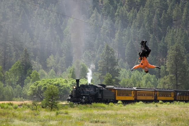 From Durango: All-Day Zipline Adventure with Train & Lunch