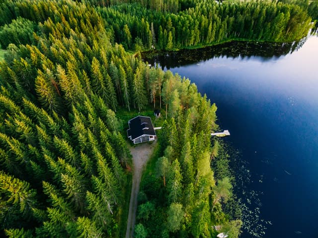 Rovaniemi Midnight Sun Floating: An Arctic Dream