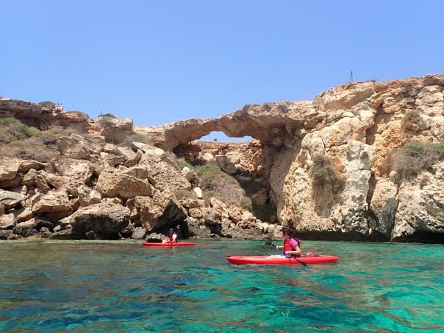 4-hour East Cape Greco Private Guided Kayak Tour