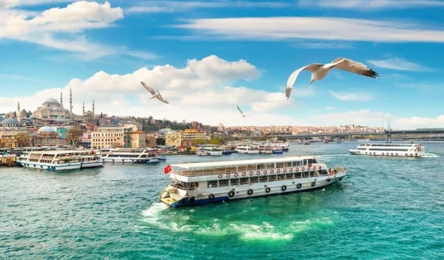 Guided; Hagia Sophia, Bosphorus Cruise, Blue Mosque, Balat