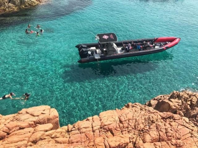 Ajaccio/Porticcio: Scandola & Piana Semi-Rigid Boat Day Trip