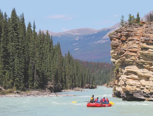 Jasper: Canyon Run Family Whitewater Rafting