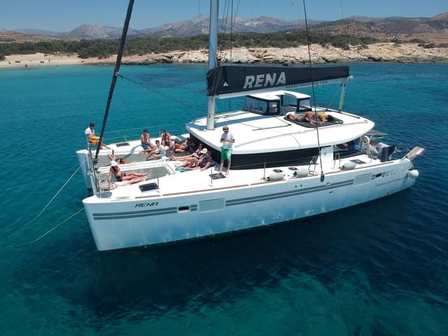 Luxury Naxos Catamaran Cruises & Aegean Sailing Tours