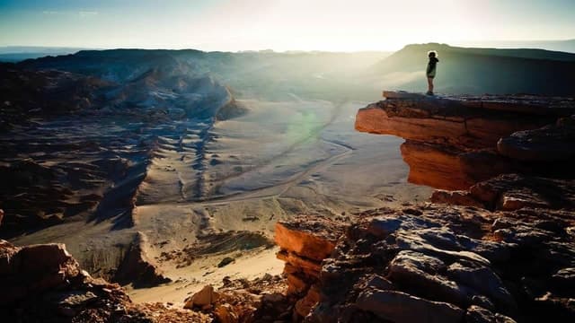 Valle de la Luna (Moon Valley) from San Pedro de Atacama