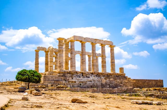 From Athens: Temple of Poseidon & Cape Sounion Half-Day Tour