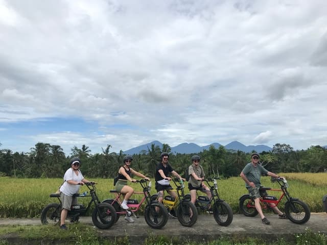Unforgettable Ubud Rice Terraces Electric Bike Adventure