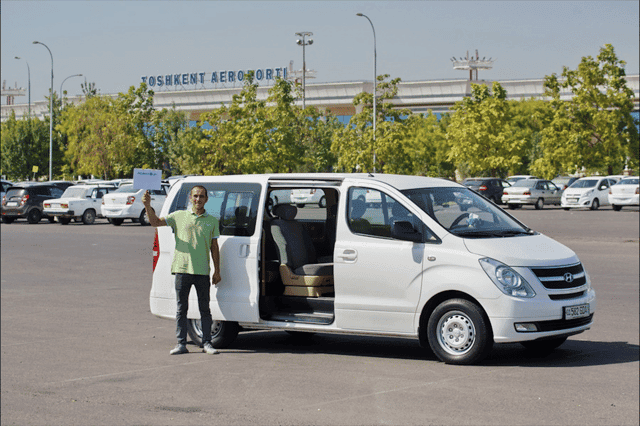 Urgench: private transfer from the airport or train station