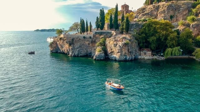 Premium Wine Tasting Boat Tours on Lake Ohrid