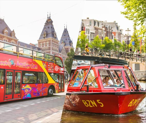 Top Amsterdam Sightseeing: Hop-On Hop-Off Bus Tours
