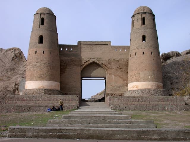 From Dushanbe: Hissar Fortress