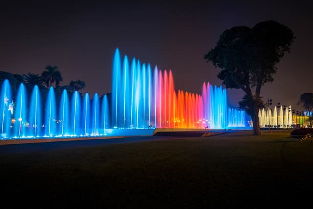 Lima: Magic Water Circuit Light Show Tour