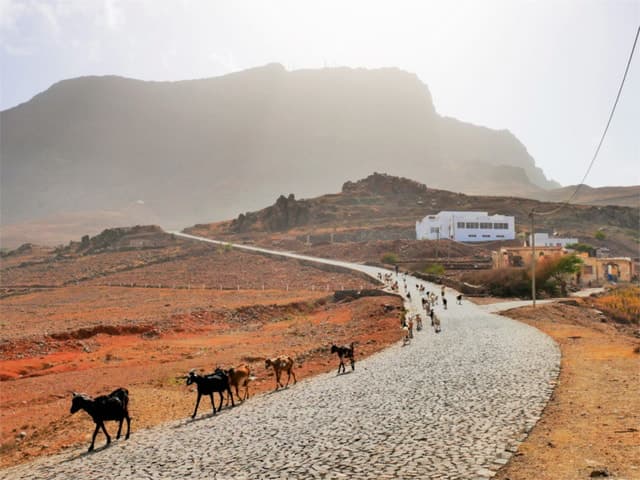From Mindelo: Short Hike to Monte Verde Summit