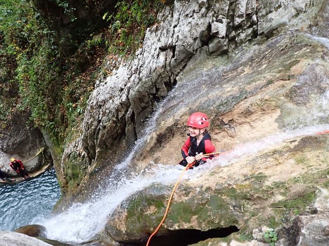 Grenoble: Discover canyoning in the Vercors.