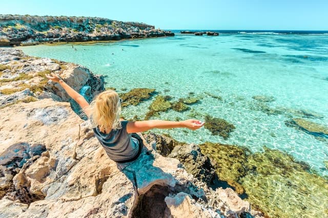 From Fremantle: Rottnest Island Ferry & Admission Ticket