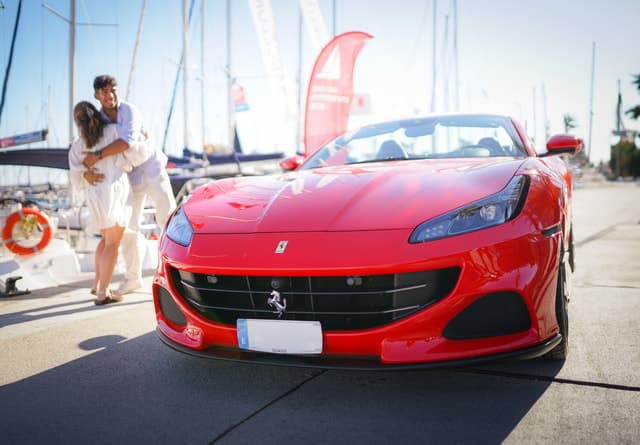 Barcelona: Ferrari Car Driving & Sailing Experience
