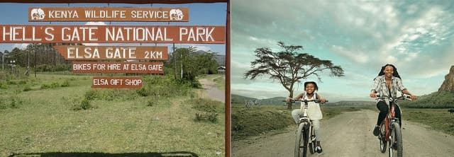 Tour to Hells Gate National Park and Lake Naivasha
