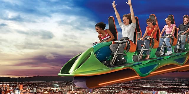 STRAT Tower Thrill Rides Admission