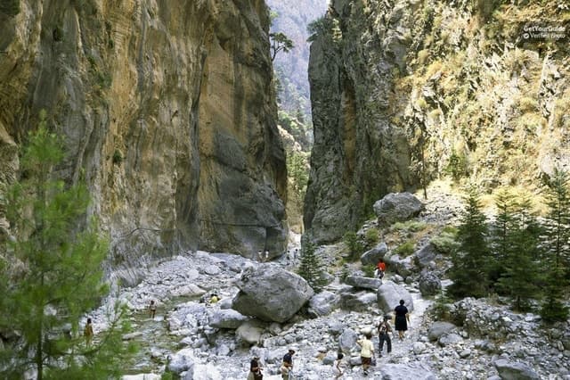 From Rethymno: Samaria Gorge Full-Day Trek, Pickup & Guide