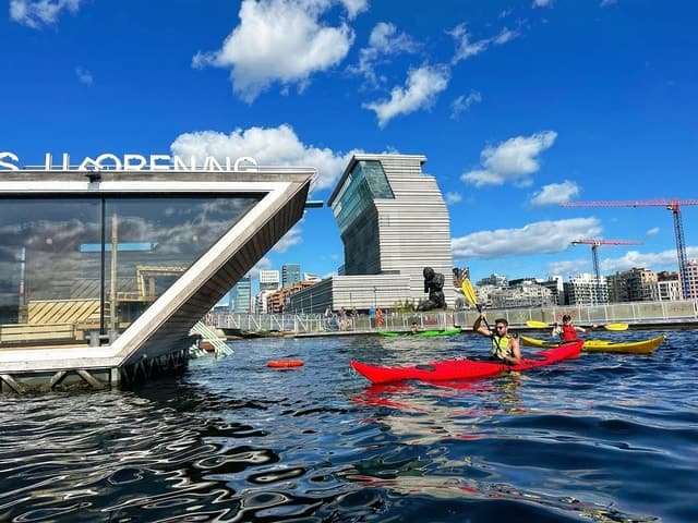 Oslo: “Fjord City” Sea Kayak Tour Past Oslo Opera House