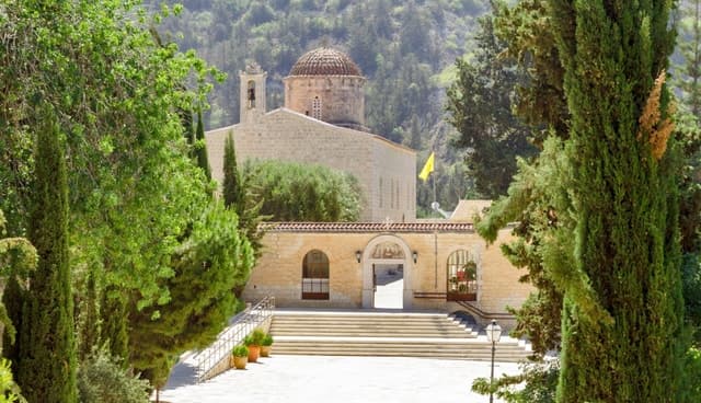 From Paphos: Afternoon Tour to Agios Neophytos Monastery