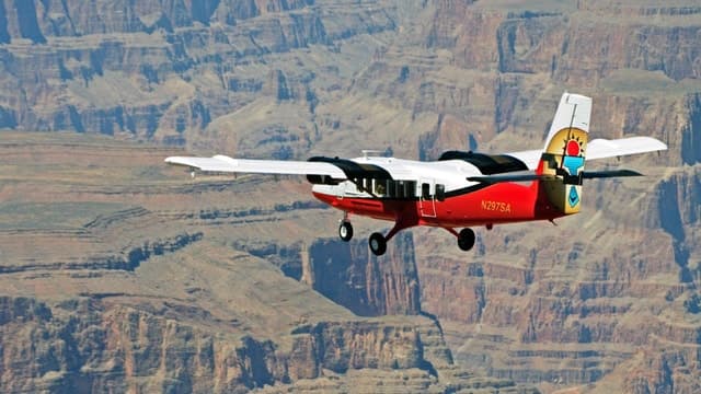 Grand Canyon West Rim Airplane Tour with hotel transfers