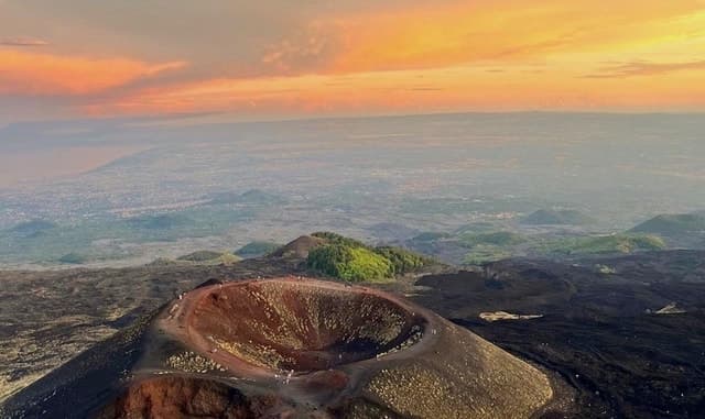 Catania: Etna Sunset Tour with Pickup and Drop-off