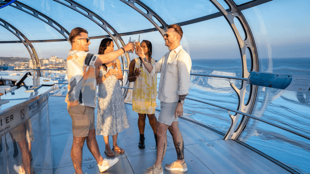 Brighton: i360 Entry & Champagne (Soft Drink for Under 18s)