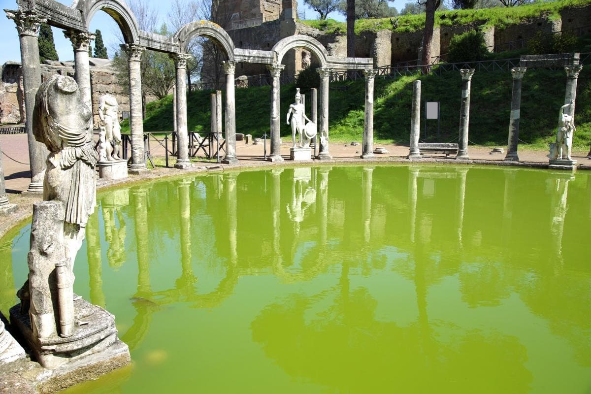 Hadrian's Villa (Villa Adriana) and Villa d'Este in Tivoli
