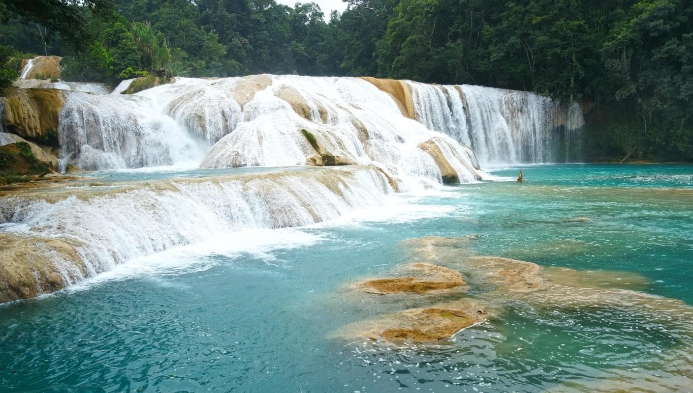 Agua Azul Waterfalls (Cascadas de Agua Azul)