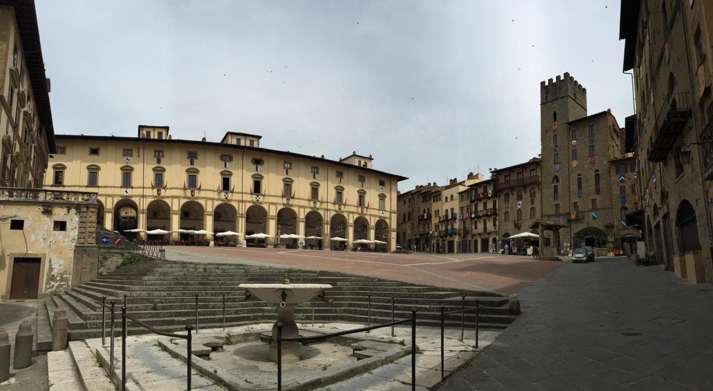 Arezzo Piazza Grande