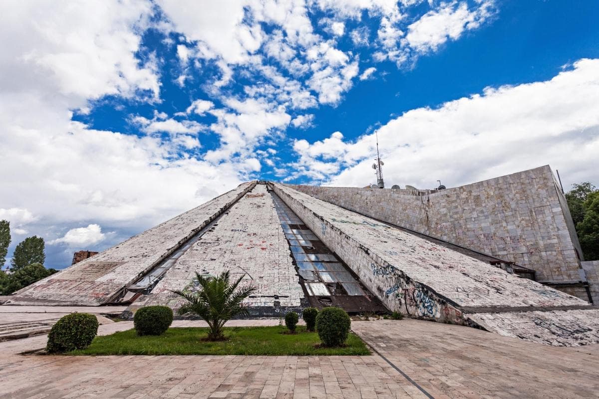 Pyramid of Tirana (Enver Hoxha Pyramid)