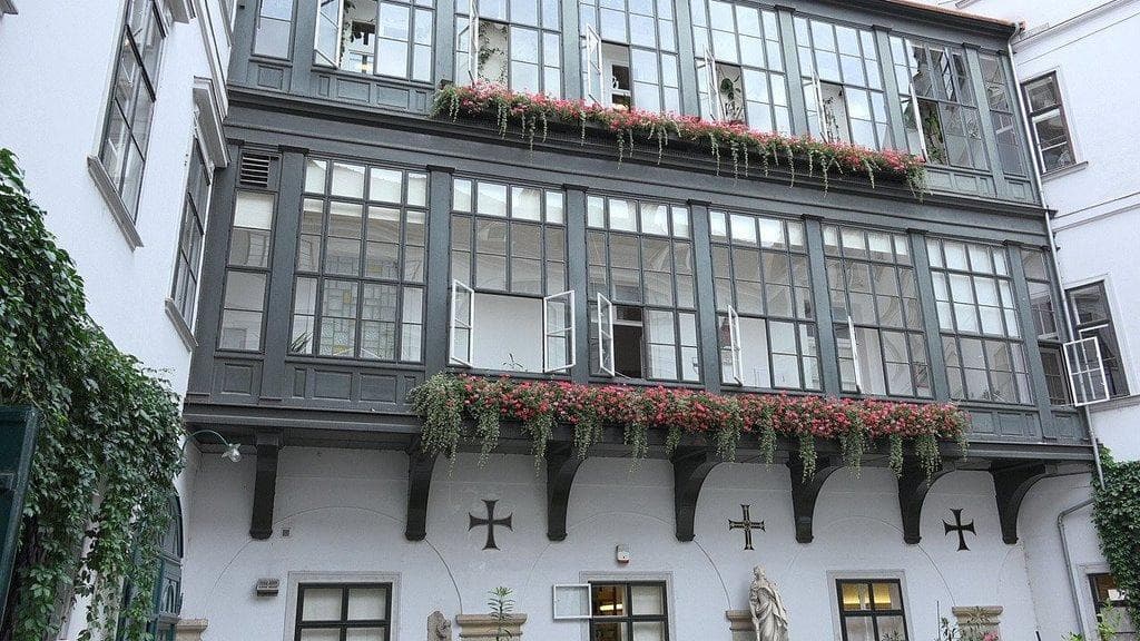 Sala Terrena at the House of the Teutonic Order (Deutschordenshaus)