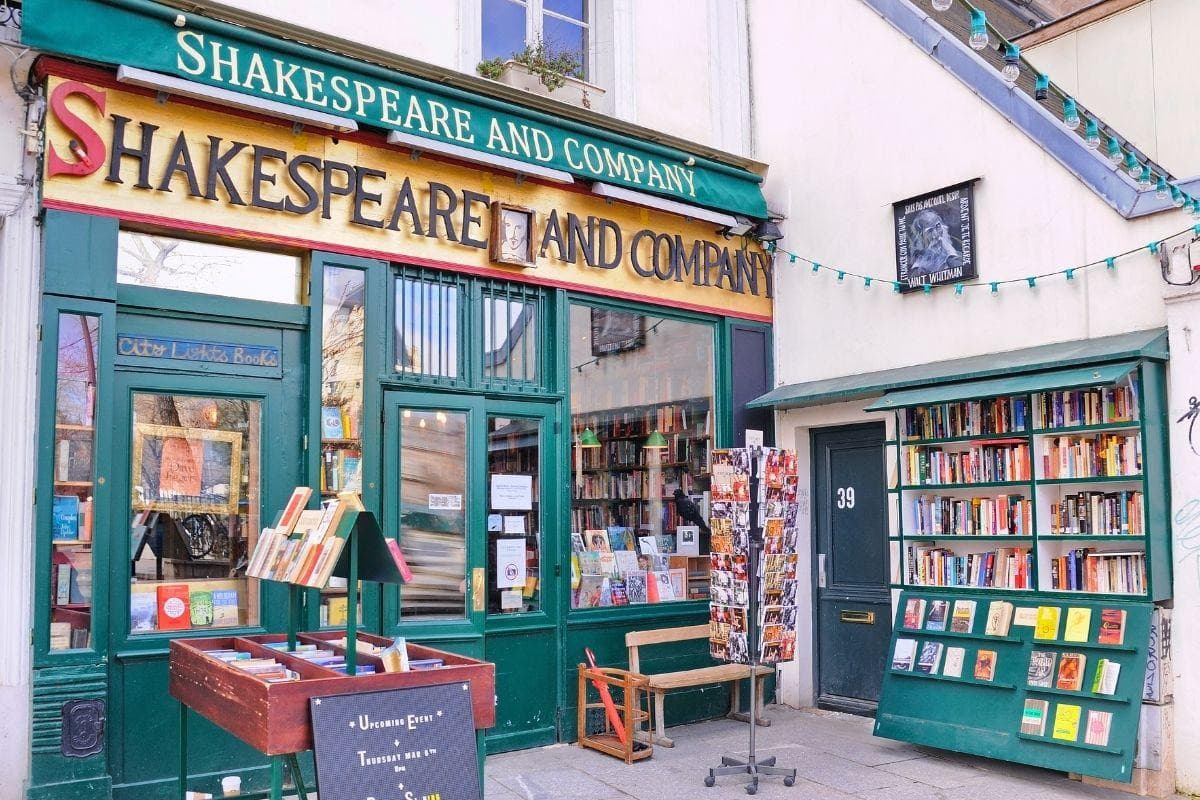 Shakespeare and Company Bookstore