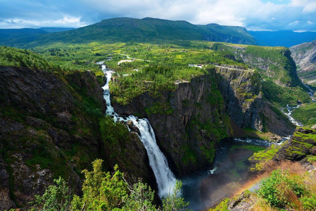 Voringsfossen Waterfall