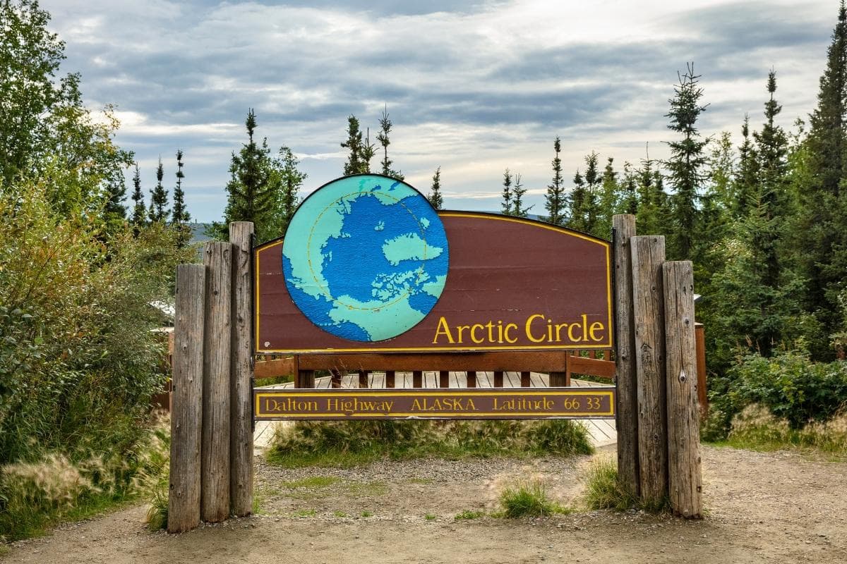 BLM Arctic Circle Monument Sign