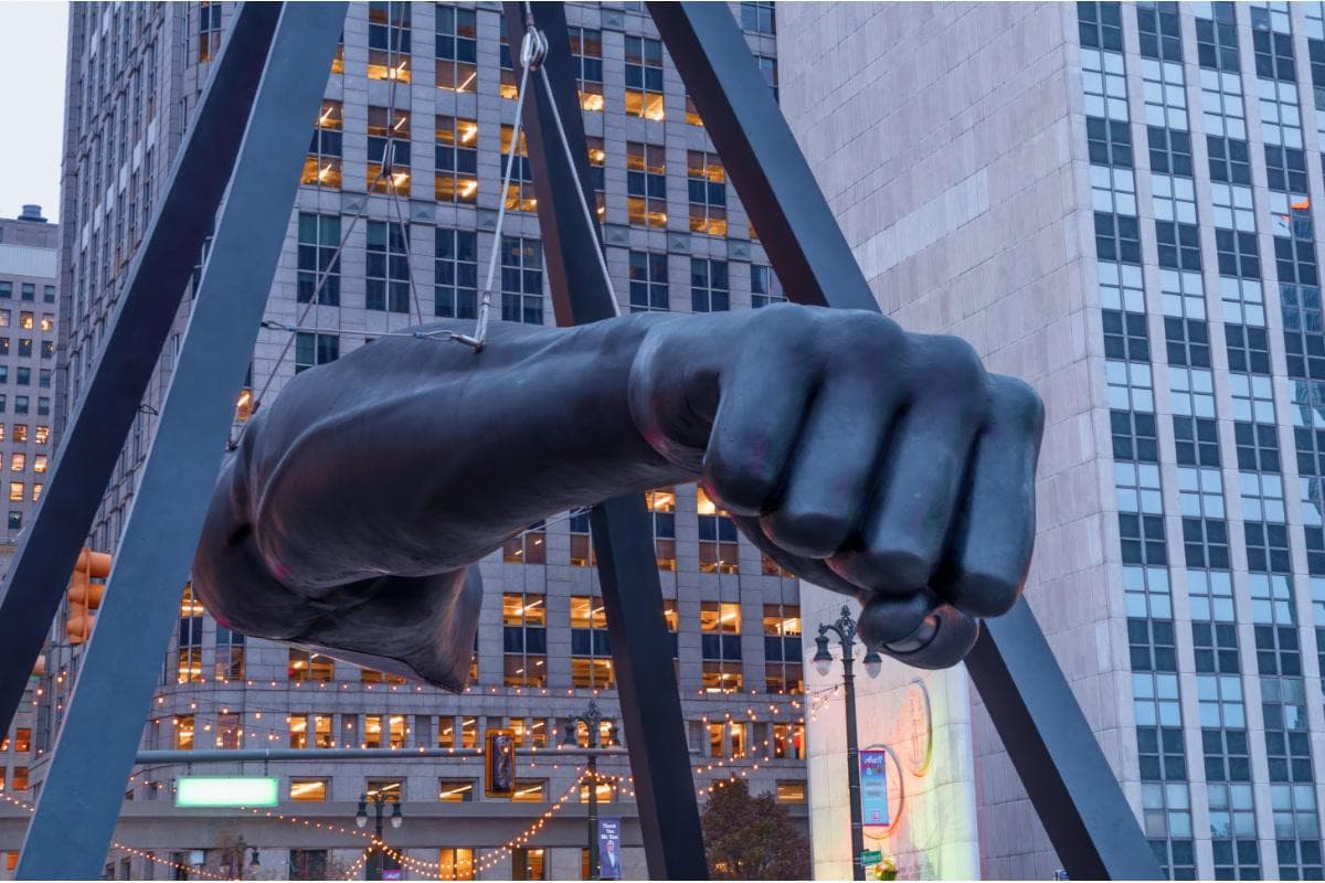 Monument to Joe Louis (The Fist)