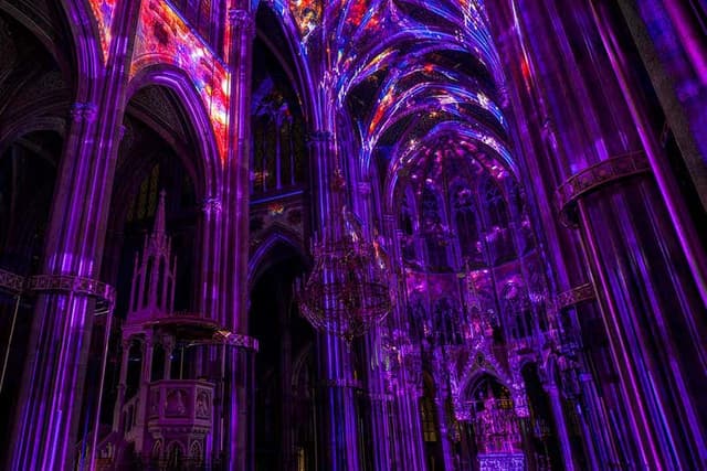 Votive Church Light & Sound Show