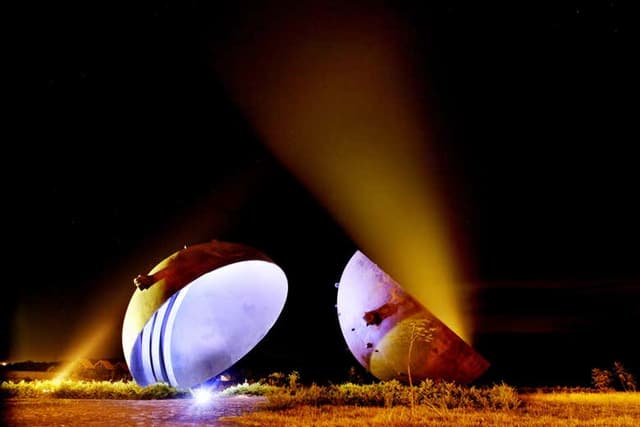 Itaipu Dam Light Show