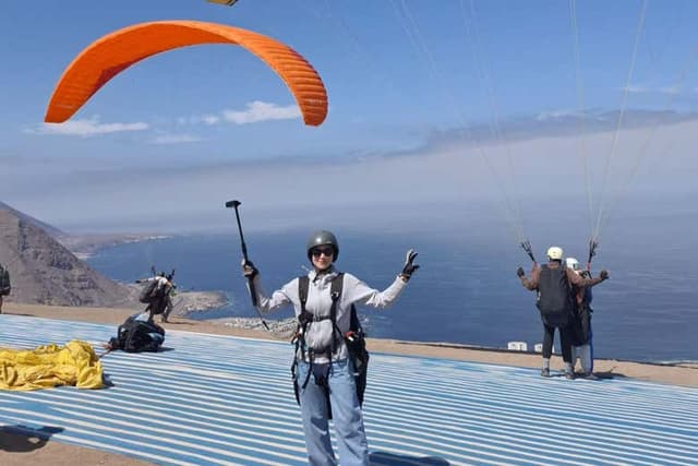 Iquique Paragliding Flight