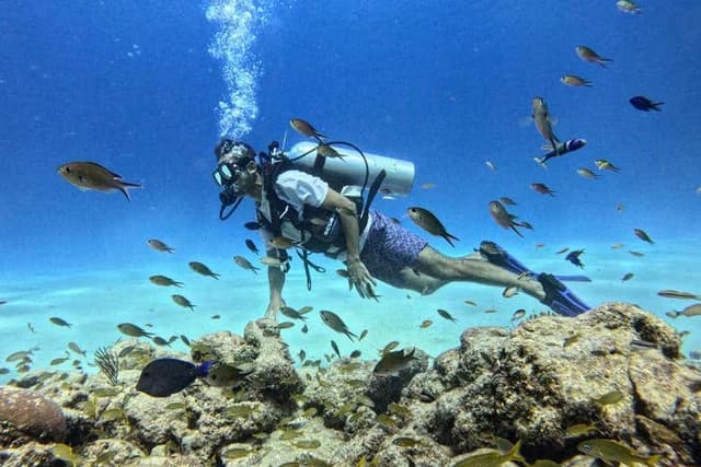Beginners Scuba Diving in San Andrés